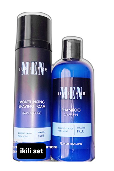 Huncalife Just For Men Traş Köpüğü Ve Şampuanı