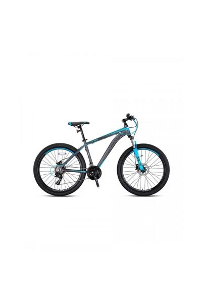 Kron Xc 100 - 26" Mtb - 15' - 21 Vites - M.dısc - Mat Füme-gri/mavi