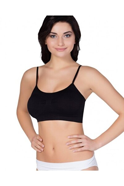secret moda 1 Спортивний бюстгальтер для схуднення та підтягування грудей з афраговою вставкою, чорний