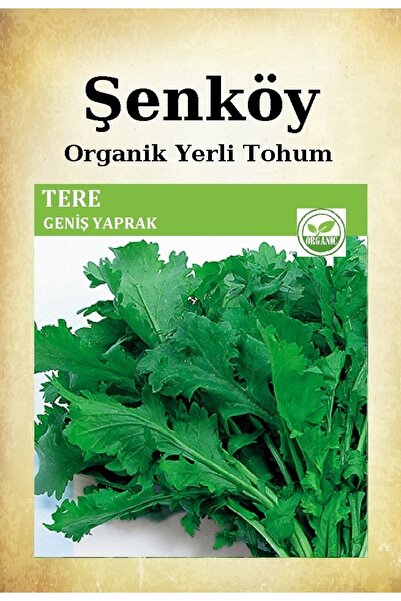 Şenköy Yerli Tere Tohumu Doğal Ata Toros Geniş Yaprak Tere Tohumu Pakette 10 ...