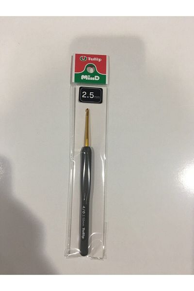Tulip Mind Πλεκτό Κροσέ Σιλικόνης με Λαβή 2,5mm