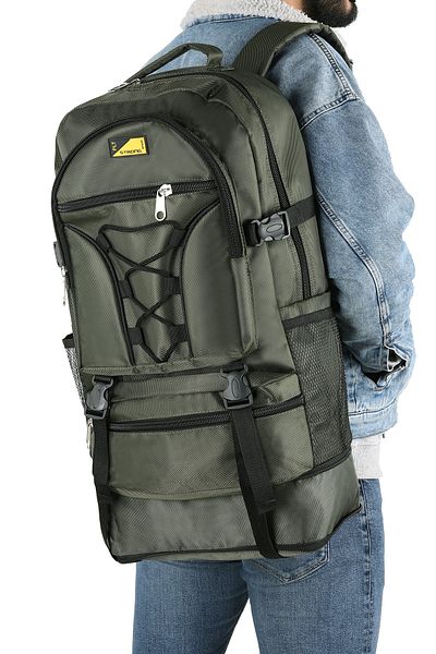 Strong Bag Strong Large Size Gusseted Backpack, Mountaineer Camping Backpack Str01