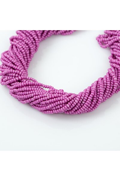 yfhobi 12 Dizi - Çek Kum Boncuğu, Takı Yapım Boncuğu, Lila Renk