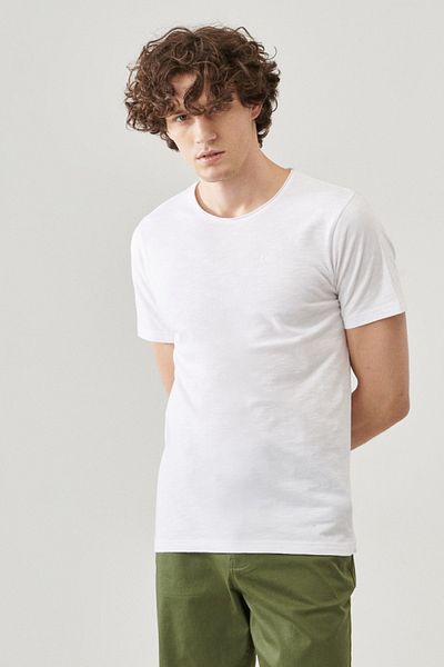 Lee Regular Fit Comfortable Cut 100% Cotton Crew Neck T-Shirt