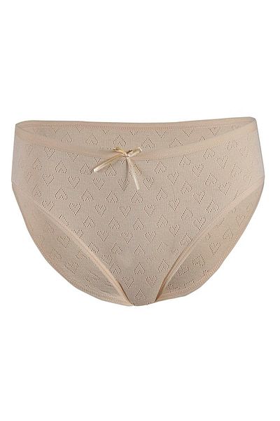 YILDIZ Star Women's 12 Pack Ribbed Heart Bikini Panties