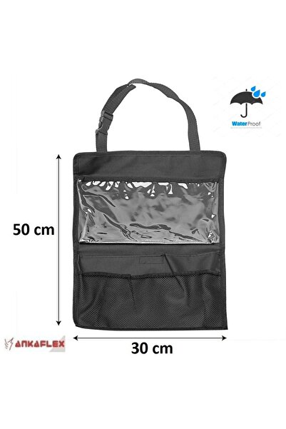 Ankaflex 2 Pieces Car Seat Back Tablet Phone Holder Car Seat Back Organizer Practical Storage Organizer