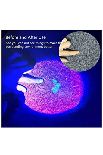 Genel Markalar Ultra hafif Ultraviyole Zoom Mini Uv Siyah Işık Pet Idrar Lekeleri Dedektörü Mor Kamp