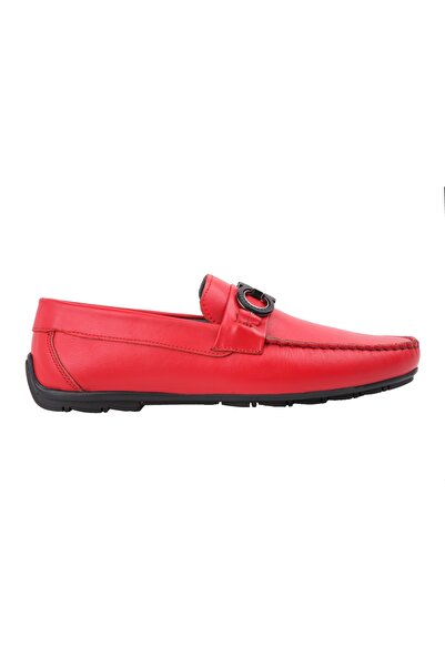 MARCOMEN 13157 Kırmızı Loafer Ayakkabı