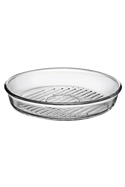 Paşabahçe Borcam Grill Small Round Tray 26cm