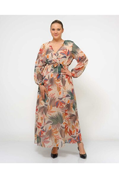 CİXAPLE Rochie cu mâneci cu balon