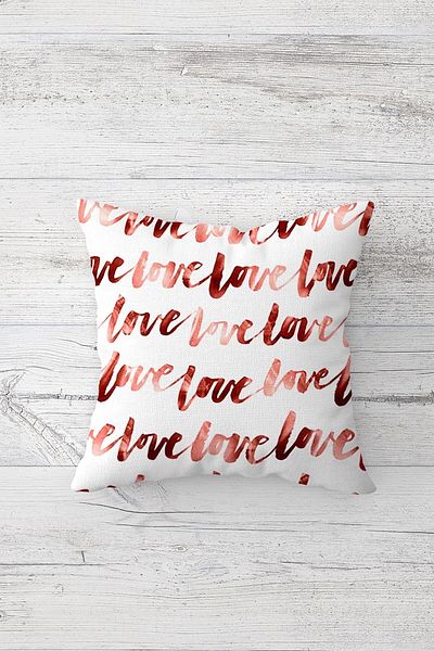 linazaitun One Side Printed Hidden Zipper Decorative Pillowcase Throw Pillow Case Seat Pillowcase