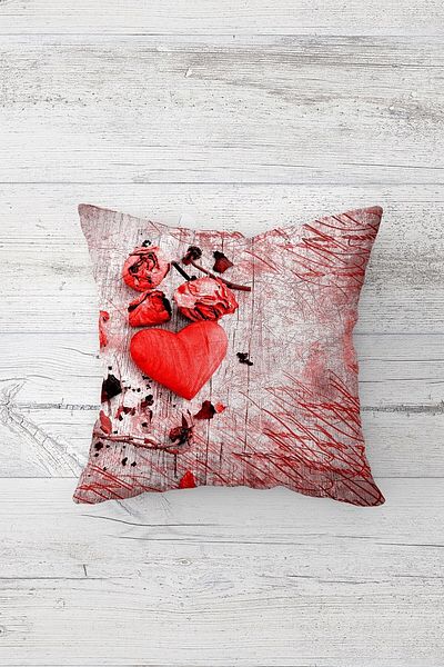 linazaitun One Side Printed Hidden Zipper Decorative Pillowcase Throw Pillow Case Seat Pillowcase