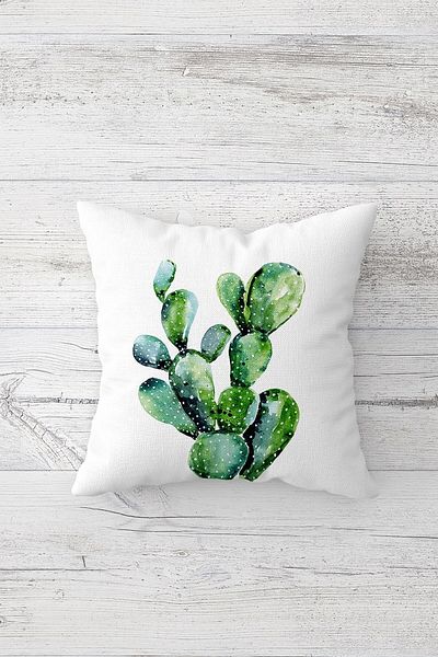 linazaitun One Side Printed Hidden Zipper Decorative Pillowcase Throw Pillow Case Seat Pillowcase