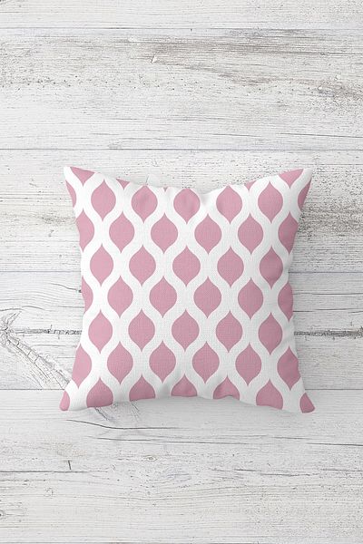 linazaitun One Side Printed Hidden Zipper Decorative Pillowcase Throw Pillow Case Seat Pillowcase