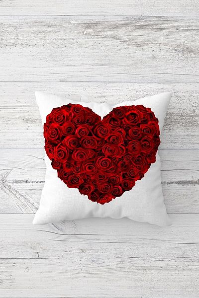 linazaitun One Side Printed Hidden Zipper Decorative Pillowcase Throw Pillow Case Seat Pillowcase