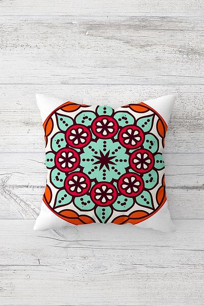 linazaitun One Side Printed Hidden Zipper Decorative Pillowcase Throw Pillow Case Seat Pillowcase
