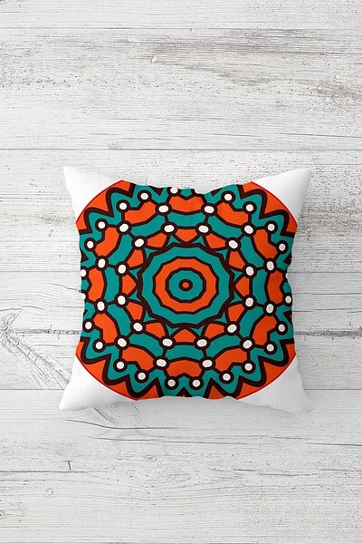linazaitun One Side Printed Hidden Zipper Decorative Pillowcase Throw Pillow Case Seat Pillowcase