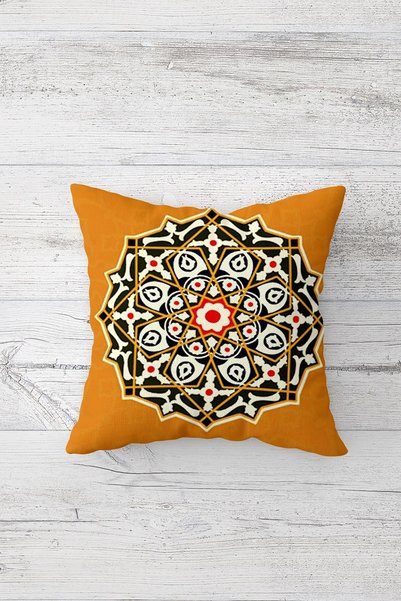 linazaitun One Side Printed Hidden Zipper Decorative Pillowcase Throw Pillow ...