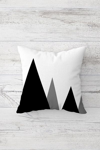 linazaitun One Side Printed Hidden Zipper Decorative Pillowcase Throw Pillow Case Seat Pillowcase