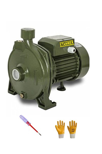 STANWER 1 Hp Salyangoz Pompalı Elektrikli Santrifüj Su Pompası 1" 30mt Dik Ba...