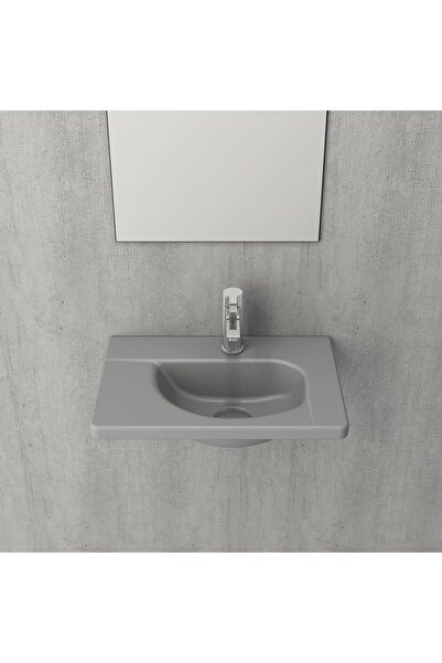 Bocchi Taormina Arch 45 Cm Lavabo Mat Gri 1015-006-0126