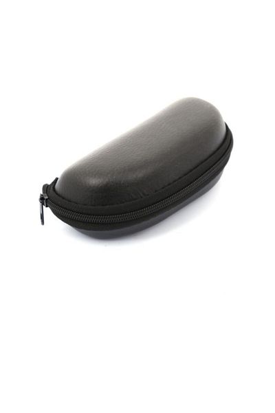 Eyelashes Silver Leather Look Sunglasses Box