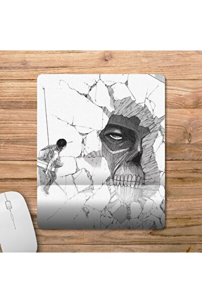 Pixxa Attack On Titan Manga Podloga za miša sa podrškom za zglob - Model 2