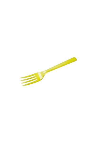 NO NAME Pack of 25 Yellow Plastic Prongs