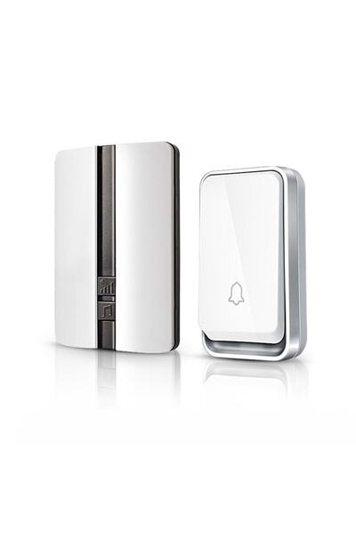 DailyLink Su Geçirmez Kablosuz Pil Gerektirmeyen Kapı Zili