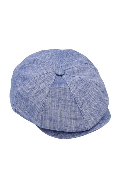 Yılmazel Summer 8 Piece Cap English Peaky Blinders, david Becham, gatsby, Linen Fabric
