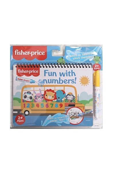 FISHER PRICE Sihirli Boyama Kitabı Sayılar (water Magic Numbers)