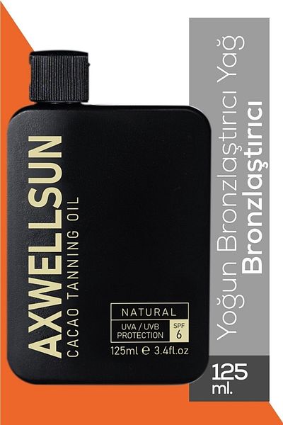 AXWELL Premium Cacao Carrier Spf6 - Bronzer 125 ml