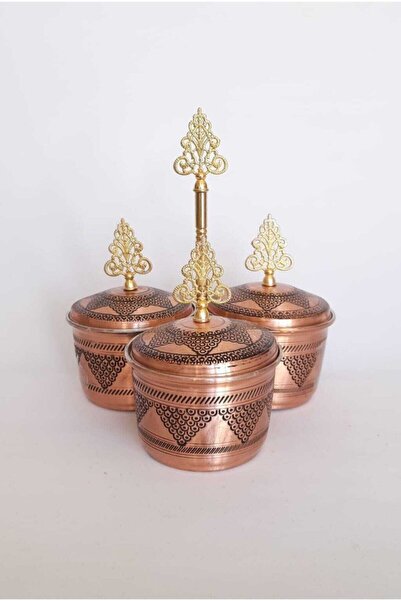 Hayal Dekorasyon Decorative Copper Spice Rack, Authentic Kitchen Decor, Gift
