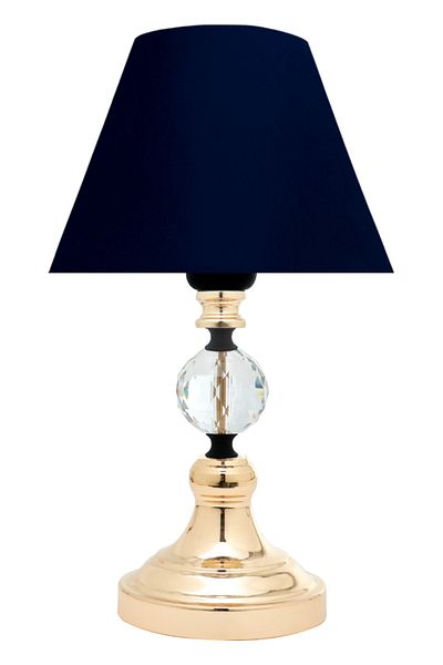 MINIMAL ETICARET VE BILGI TEKNOLOJILERI Omega Crystal Gold Cone Mini Lampshade