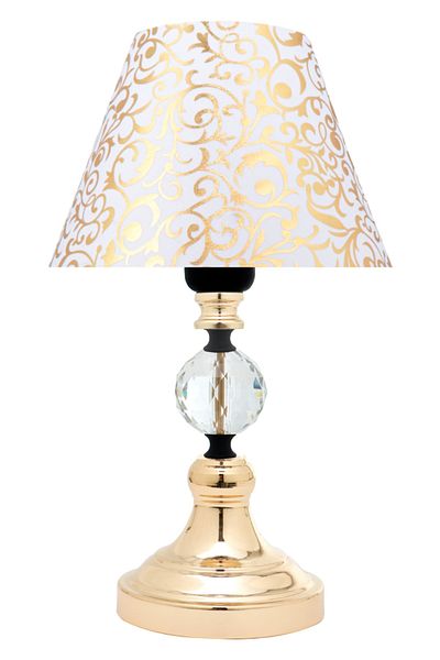 MINIMAL ETICARET VE BILGI TEKNOLOJILERI Omega Crystal Gold Cone Mini Lampshade