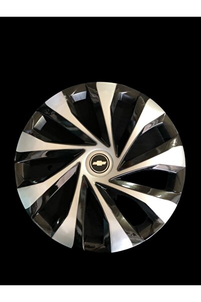 Safran Chevrolet Logolu 14’ınc 4’lü Siyah Gri Jant Kapağı