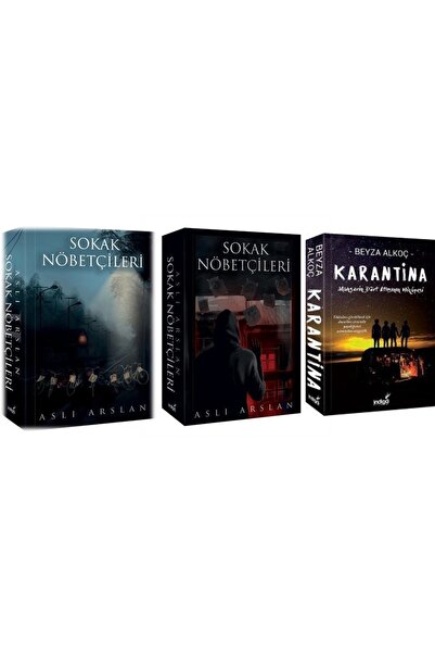 İndigo Kitap Aslı Arslan Sokak Nöbetçileri 1 Ve 2 - Beyza Alkoç Karantina Bir...