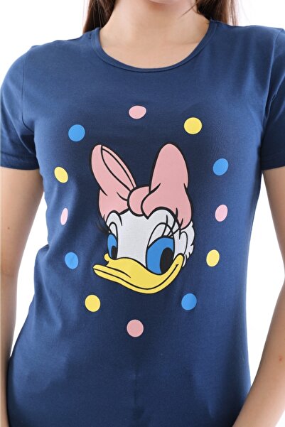 asur boutique Asur Boutique ženska plava Štampano Pamuk Pamučni džersej majica