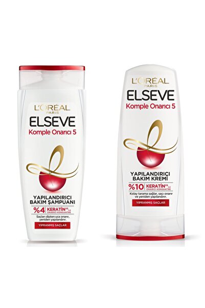 ELSEVE Compleonerıcı 5 Structuring Care Shampoo 360ml Complete Repair 5 Care ...