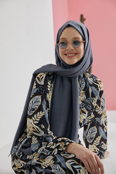 Şalland Silk Jazz Anthracite