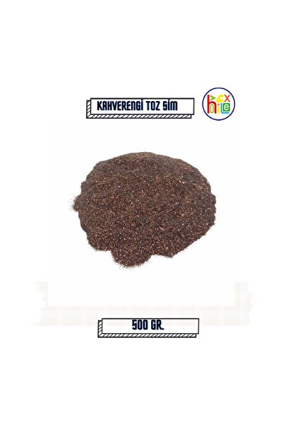 HOBİFLEX Epoksi Reçine Toz Sim Kahverengi Renk (500 Gr Fiyatıdır)