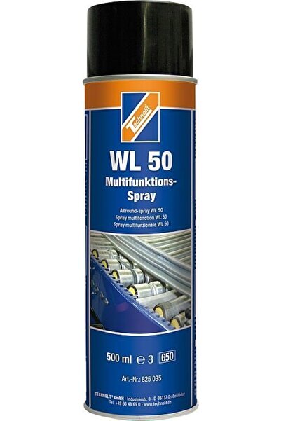 Technolit Wl 50 Çok Amaçlı Sprey Pas Sökücü Yağlayıcı Made In Germany