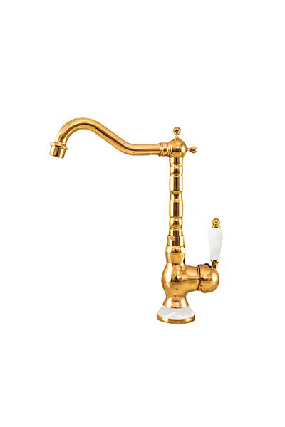 Fause Rustic Sink Faucet Vintage Gold Gold Kte100-g