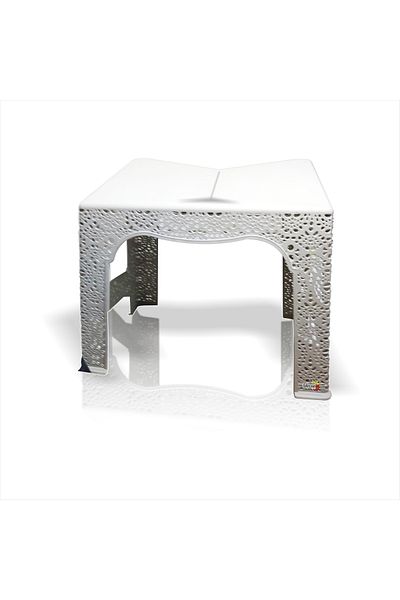 M3DECORİUM Large Embroidered Standing Patterned Quran Moshaf Tablet Computer Pearl Tevrt Note Stand Relay Table