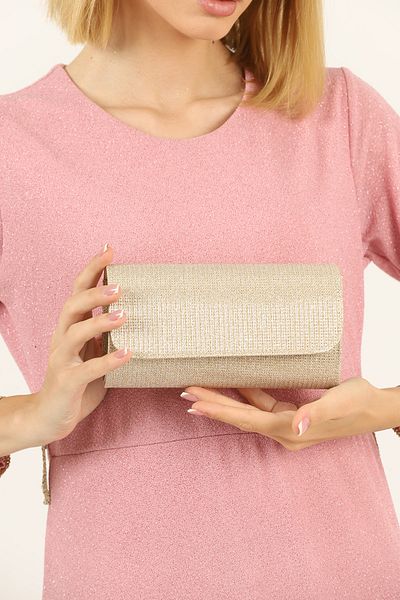 efnanstore Βραδινή τσάντα φορέματος με ριγέ στήθος