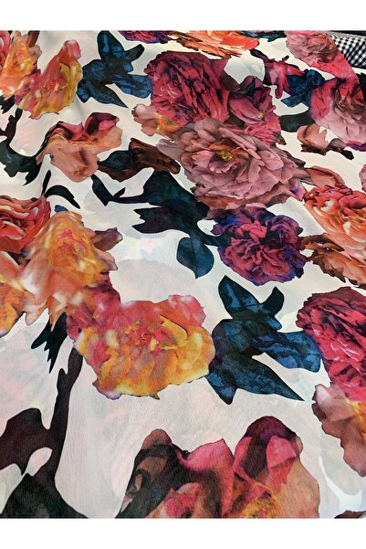 Nadirzade Kumaşçılık Ipek Şifon Elbiselik Kumaş (150 Cm Eninde)