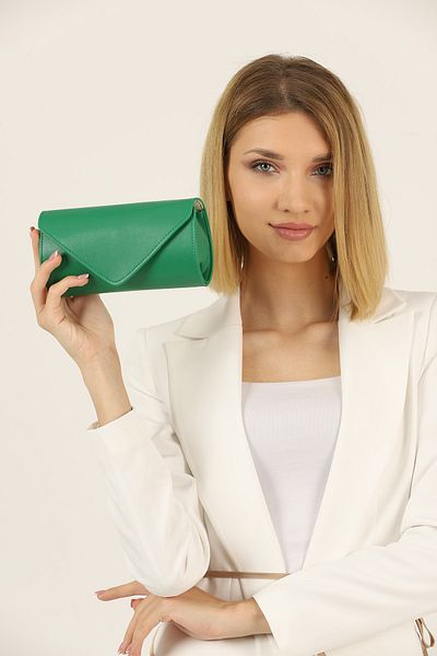 efnanstore Geantă de seară din piele Greensoft
