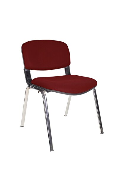 Gizmo Form Döşemeli Ofis Bekleme Misafir Koltuğu Mk1100 Bordo