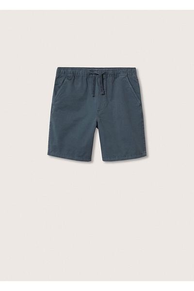 Mango Teen Blue Plus Size Shorts & Bermudas for Kids