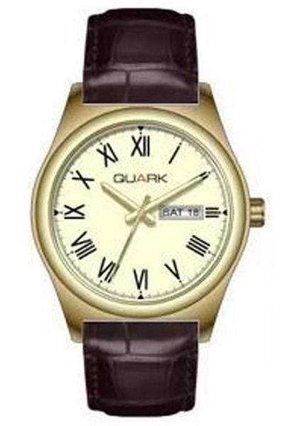 Quark Qm-v006gl-9b Men's Wristwatch